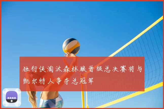 独行侠淘汰森林狼晋级总决赛将与凯尔特人争夺总冠军